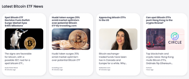 Bitcoin ETF nieuws 