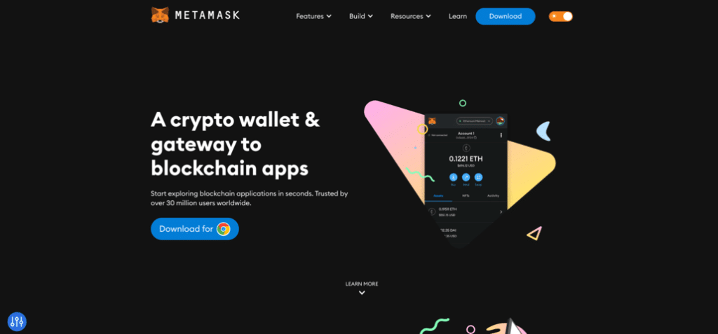 Metamask voor ETHETF token kopen