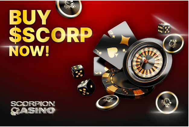 scorpion casino presale $SCORP token kopen