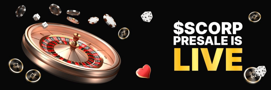 Scorpion Casino presale is live
