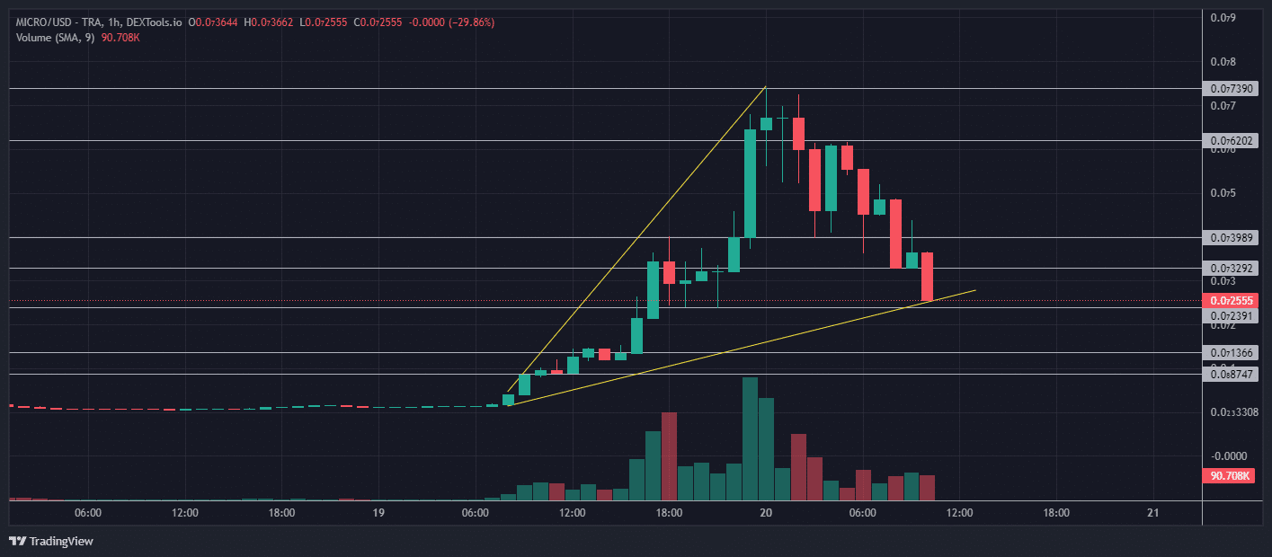 Micro retracement