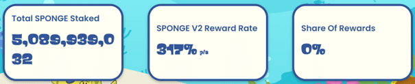 SPONGE staking