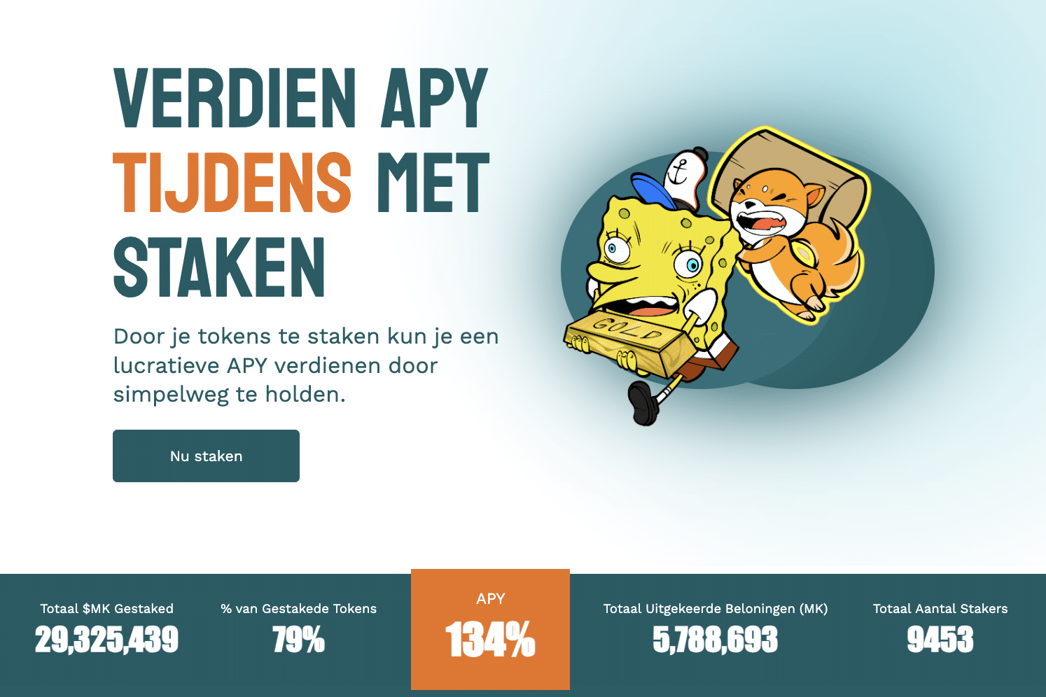 meme kombat staking