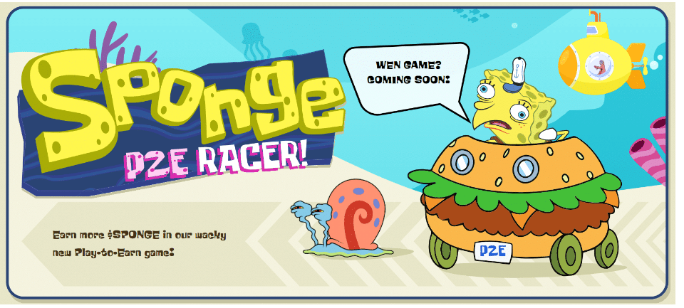 Sponge V2 racegame 