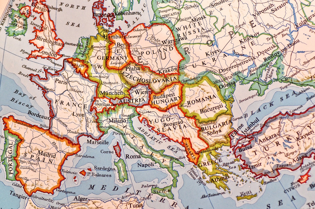 Kaart Europa