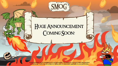 SMOG token launch