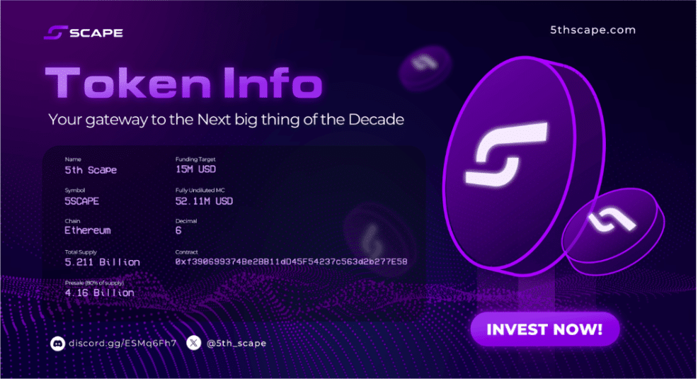 5th scape tokenomics
