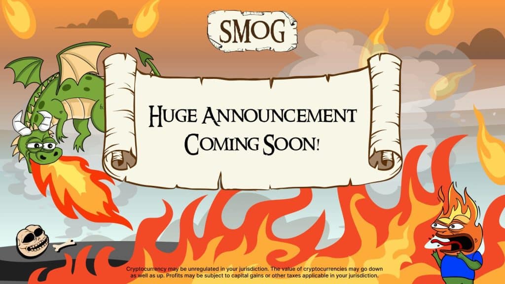 Bekendmaking op de website van SMOG