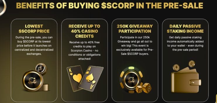 Scorpion Casino Presale 