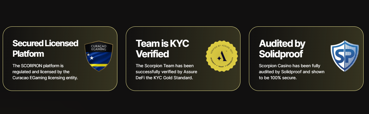 Scorpion Casino KYC