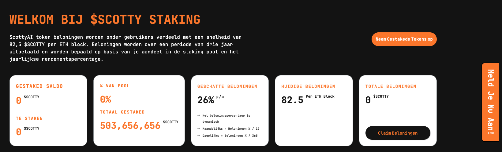 scotty staking