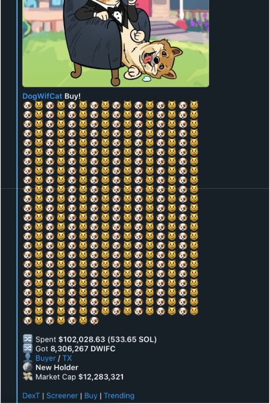 dogwifcat whale telegram