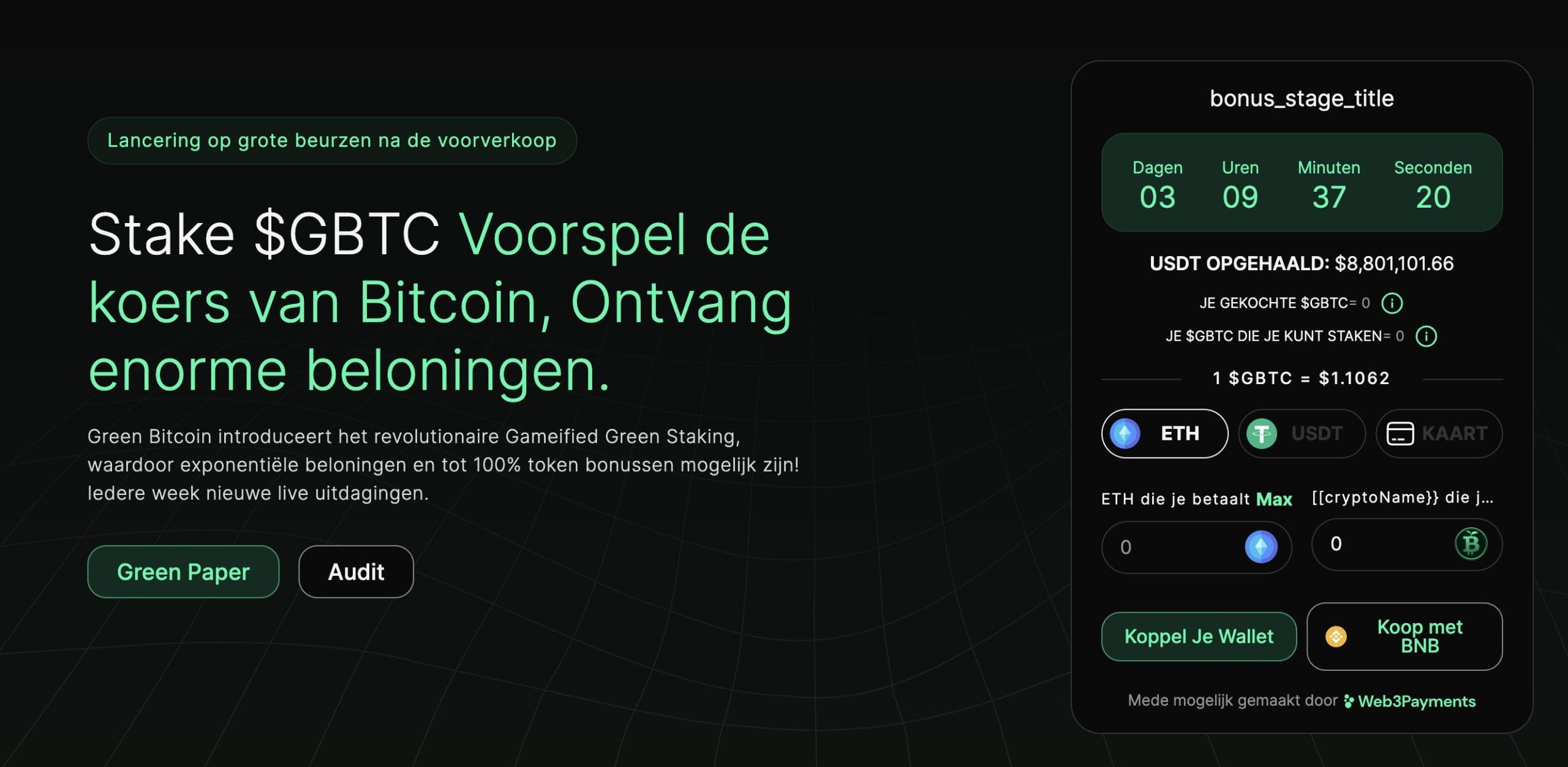 green bitcoin