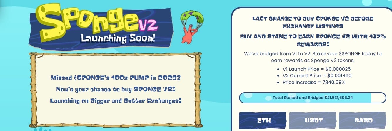 SpongeV2 Lancering op Beurs