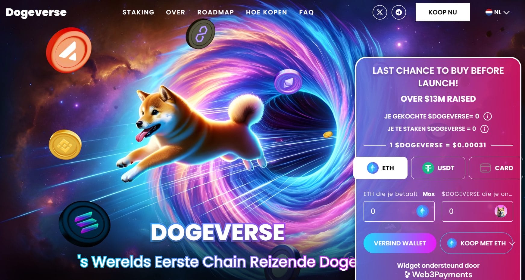Dogeverse presale meme coin
