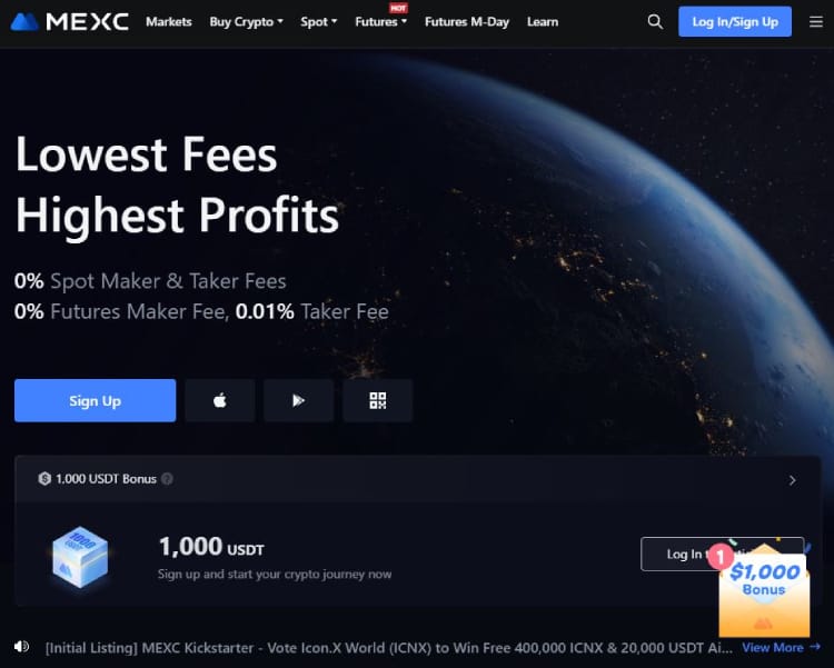 MEXC, hoe werkt crypto kopen Nederland