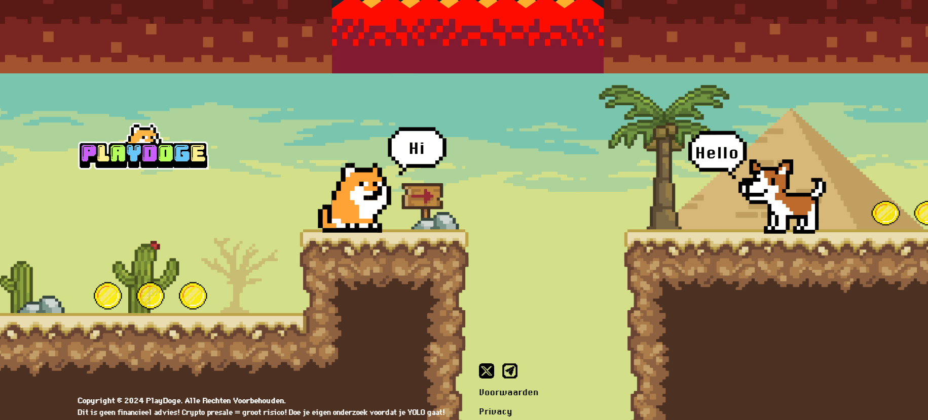 Playdoge populaire crypto meme