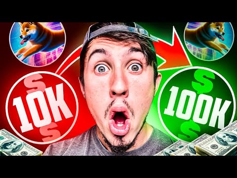 Dogeverse Nieuwe 100X Meme Coin BINNENKORT GELIST!! Flip $10K naar $100K?!?
