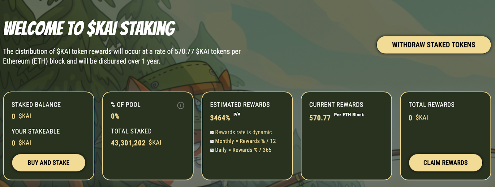 KAI staking