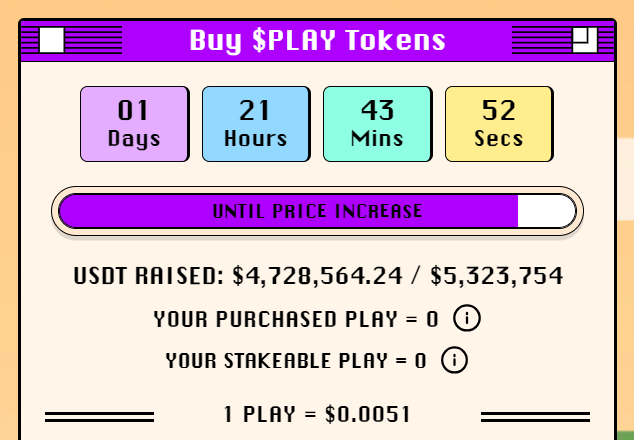PLAY - Nieuwe DOGE coin