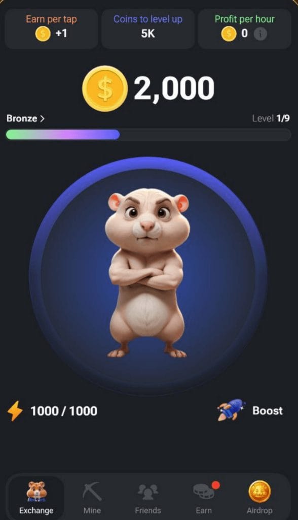 hamster kombat koers verwachting