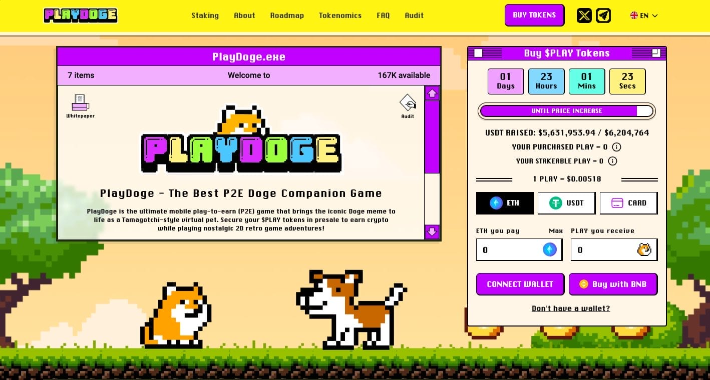 PlayDoge $PLAY Presale