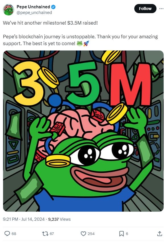 PEPU tweet
