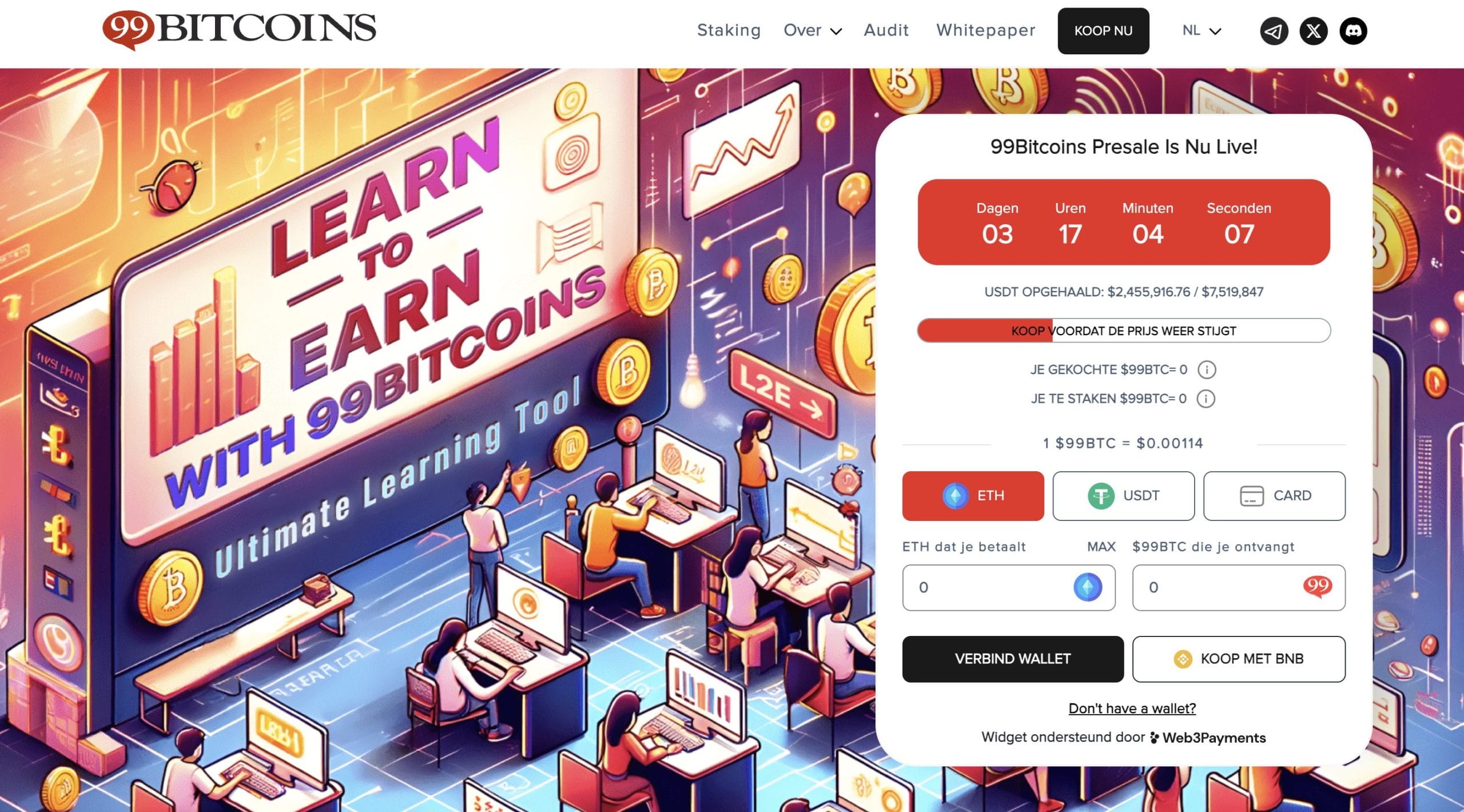 99Bitcoins Presale