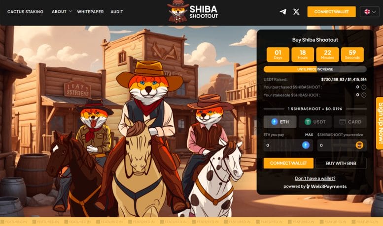 Shiba shootout presale