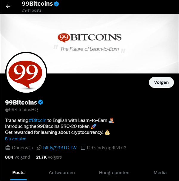 99BTC Learn to Earn