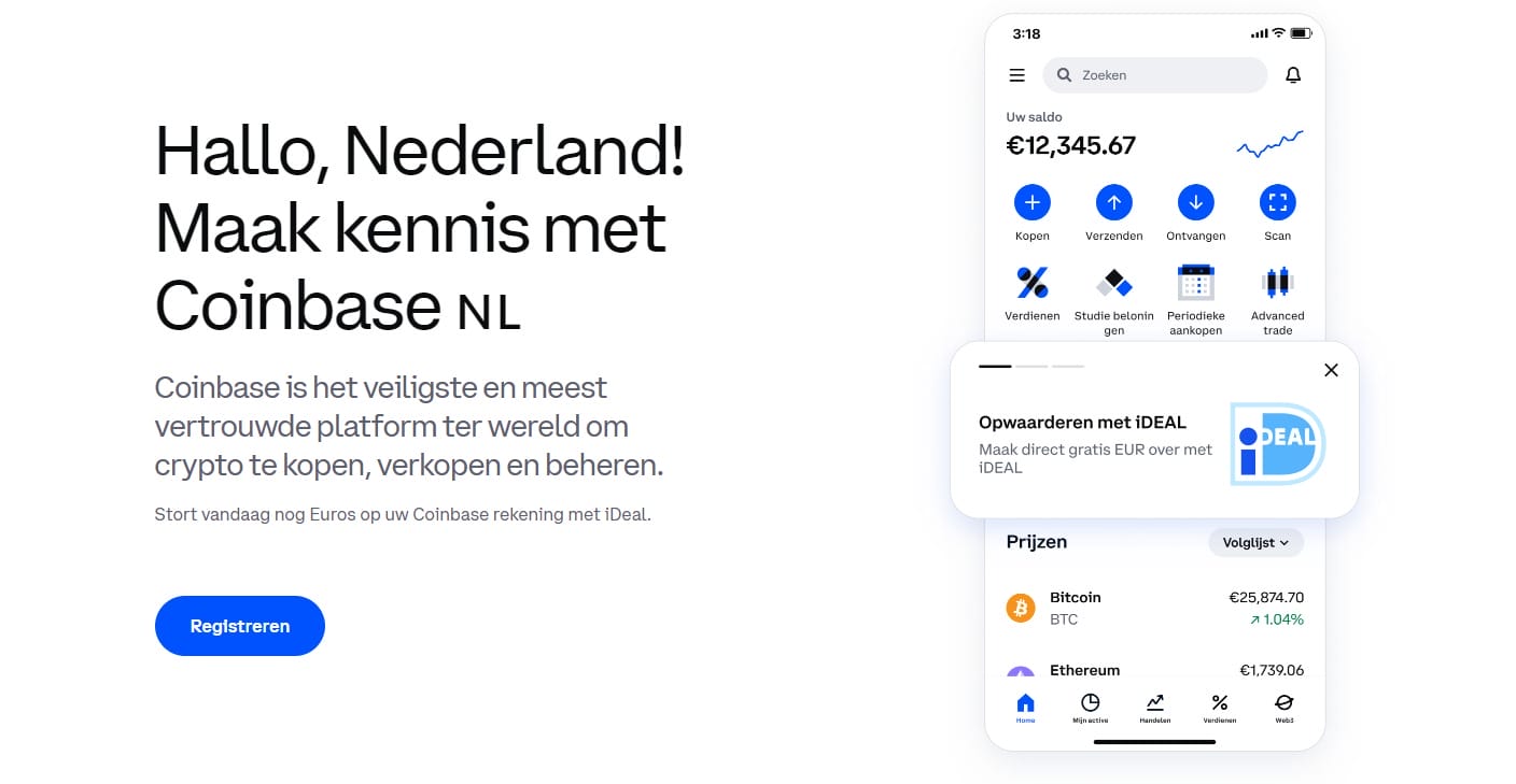 bij coinbase leer je hoe in crypto investeren voor beginners werkt 