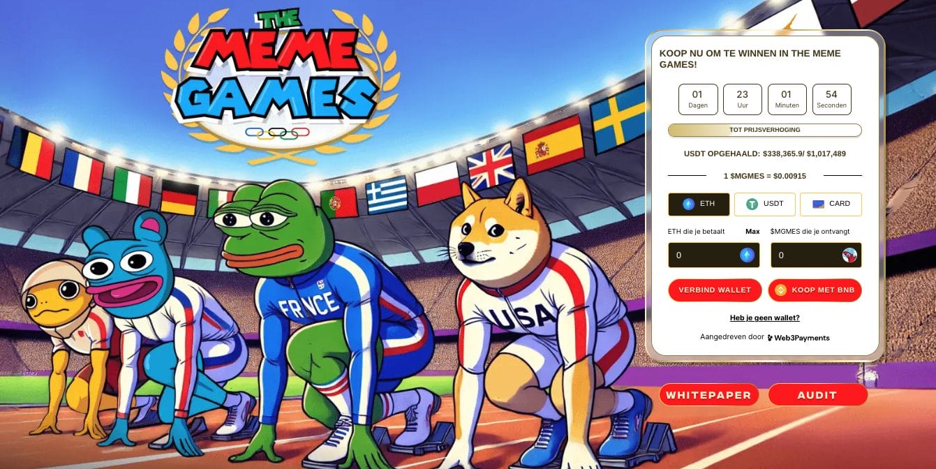 The Meme Games Presale 