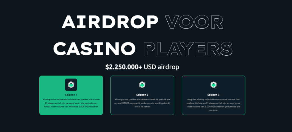Mega dice airdrop