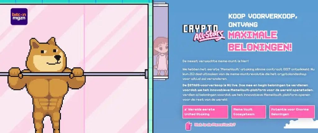 Crypto All-Stars presale