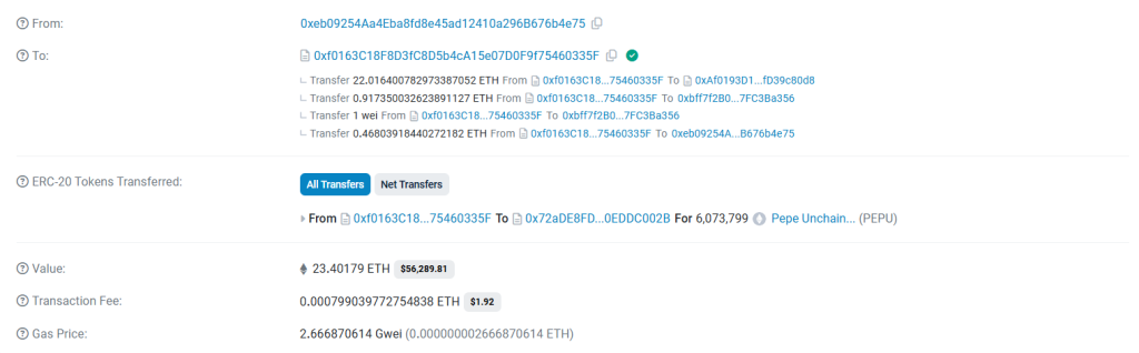 Pepe Unchained presale update 5 september 2024