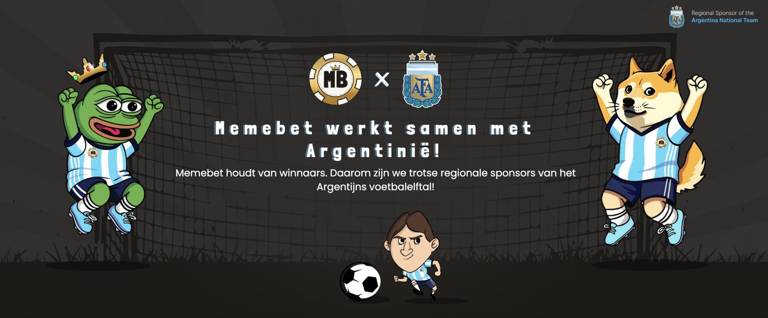Memebet werkt samen met Argentinië!
