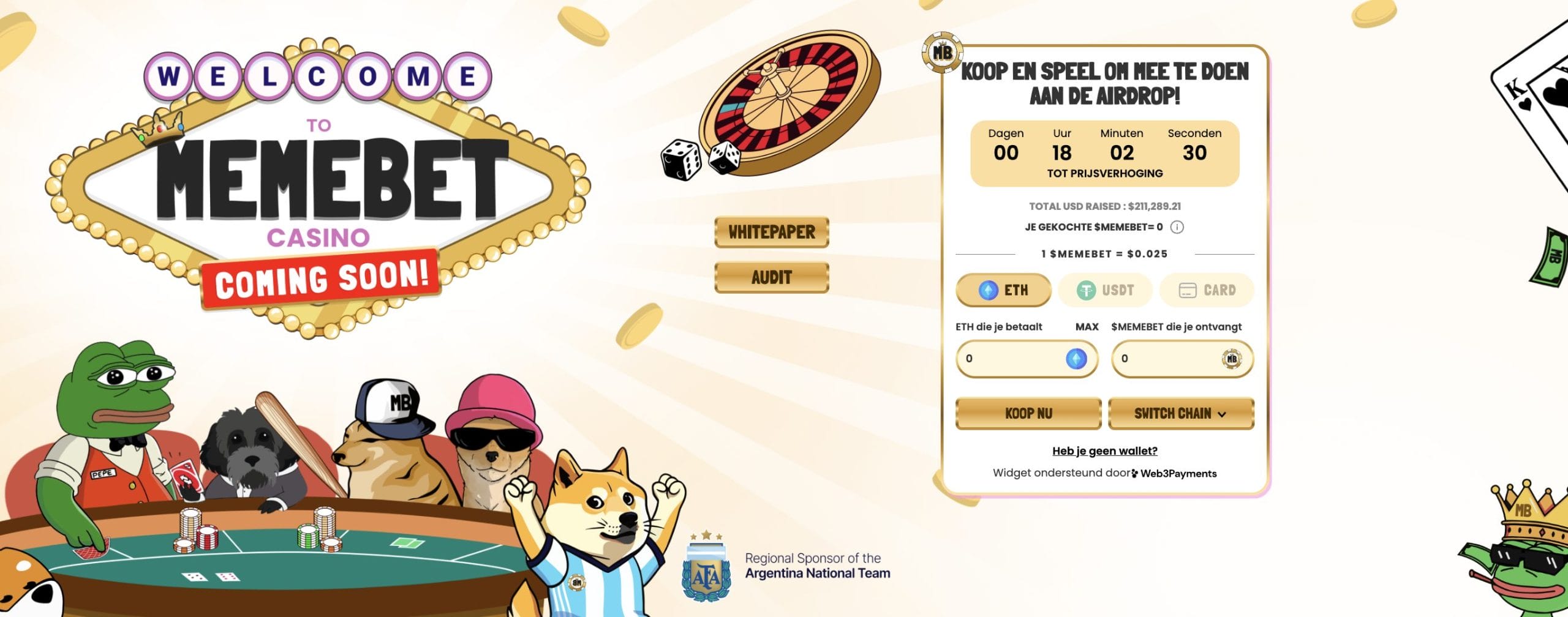 Memebet presale
