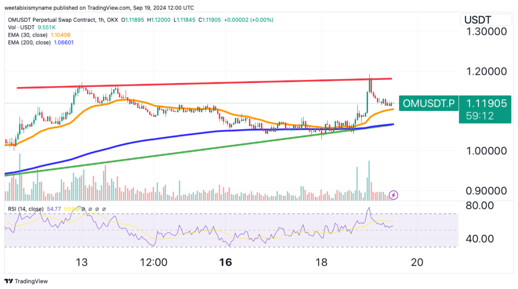 Koers OM Bron TradingView