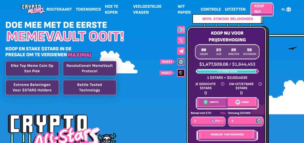 Crypto all stars presale