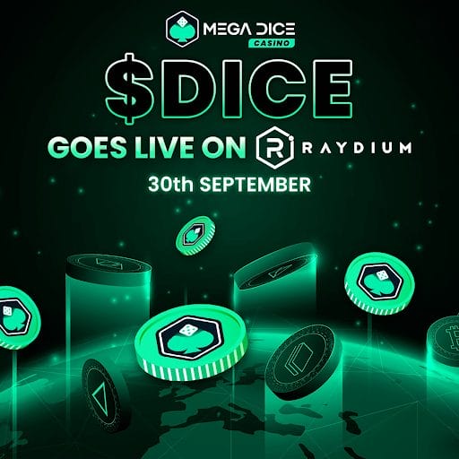 veelbelovende crypto presale Mega Dice eindigt over 24 uur - laatste kans om te investeren in gaming crypto met potentie x1000 te gaan na listing