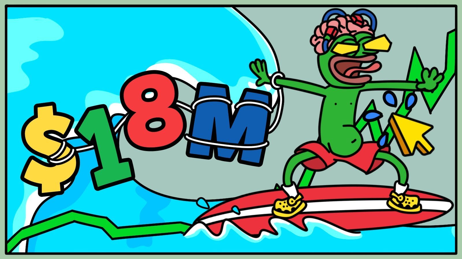 Pepe Unchained crypto presale tikt $18 mln mijlpaal aan – meest veelbelovende crypto meme?