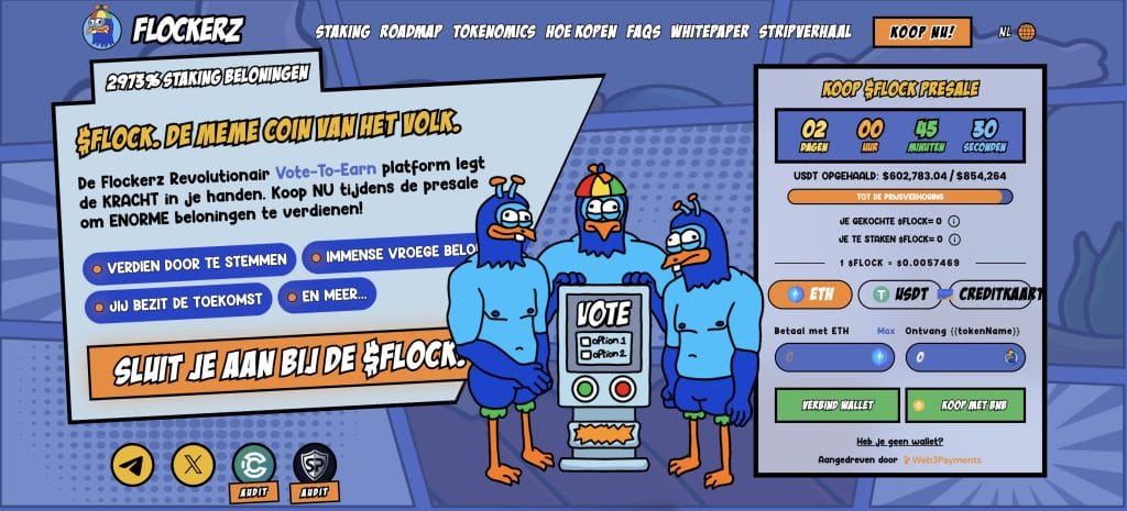 Flockerz ($FLOCK) presale