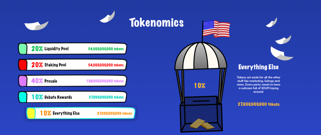 PolitiFi token FreeDum Fighters kent vliegende start
