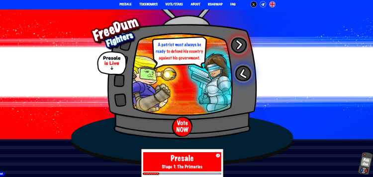 FreeDum Fighters, rijk worden met crypto
