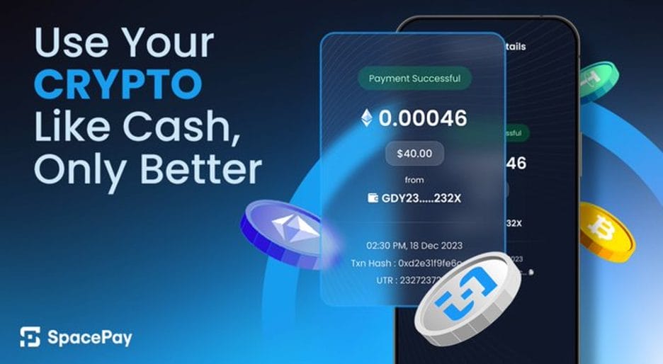 SpacePay oplost crypto betaal uitdagingen