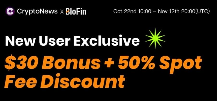 BloFin cryptocurrency spot fees