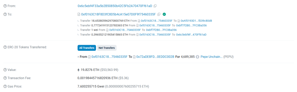 Pepe Unchained presale bereikt $23 miljoen mijlpaal
