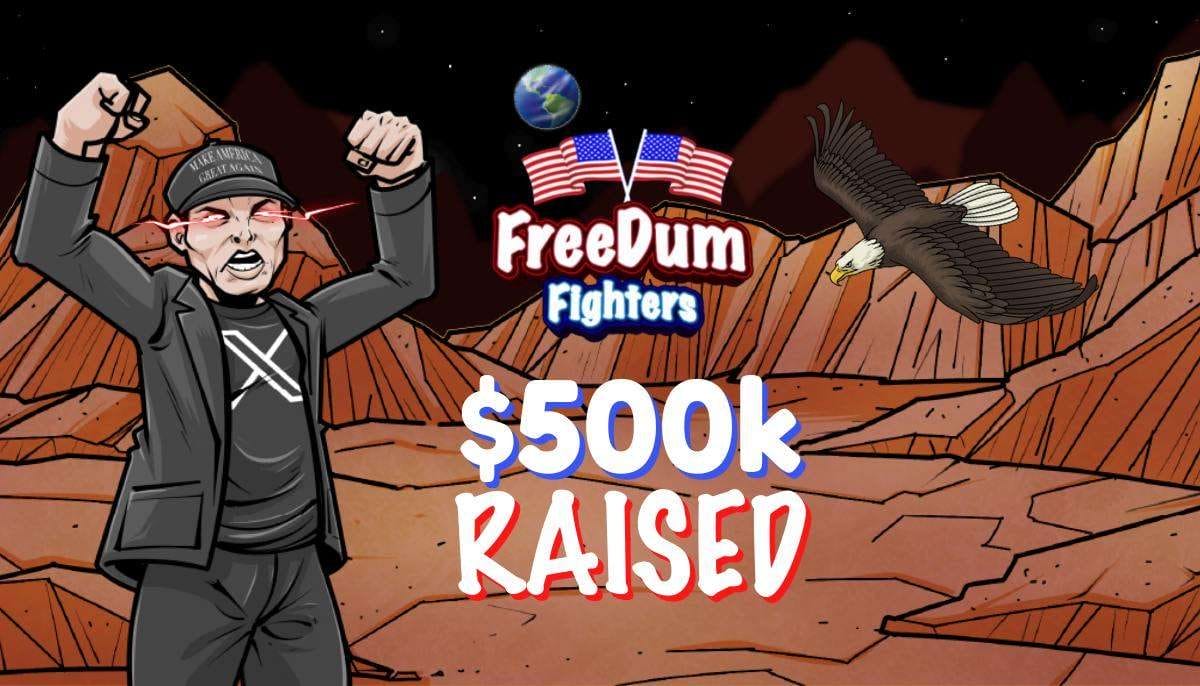 Nieuwe PolitFi Crypto $DUM tikt $500k mijlpaal aan in crypto presale – zet Trump rally voort?