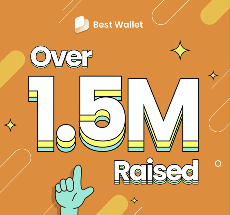 Best Wallet bereikt $1,5 mln opbrengst in 5 dagen – beste crypto investering voor december?