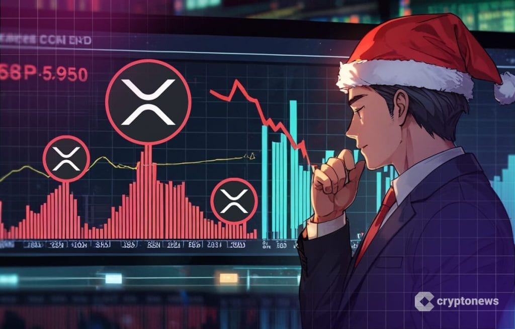 crypto crash XRP koers keldert